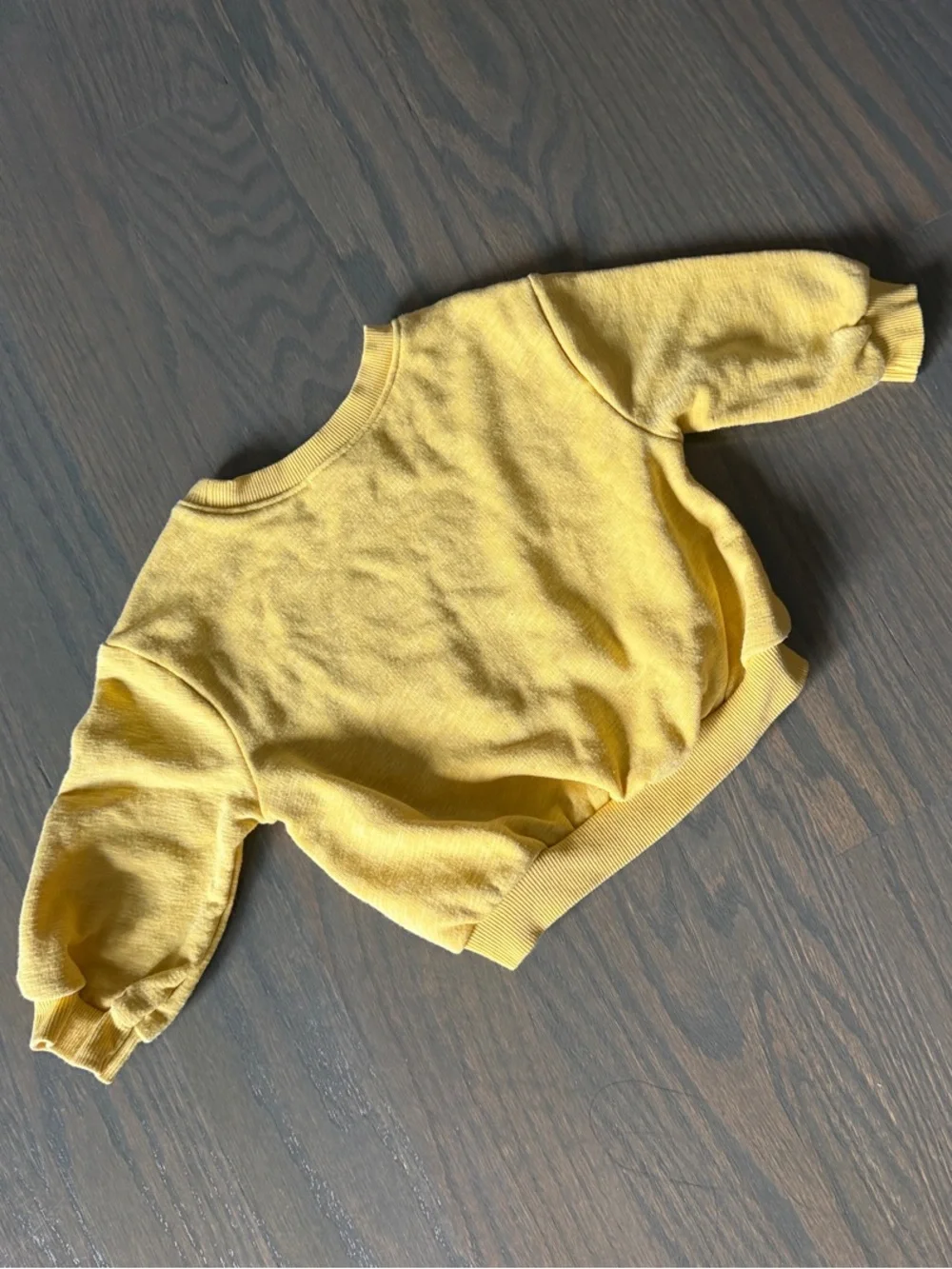 Old Navy Baby Sweatshirt Yellow Crewneck 6-12M